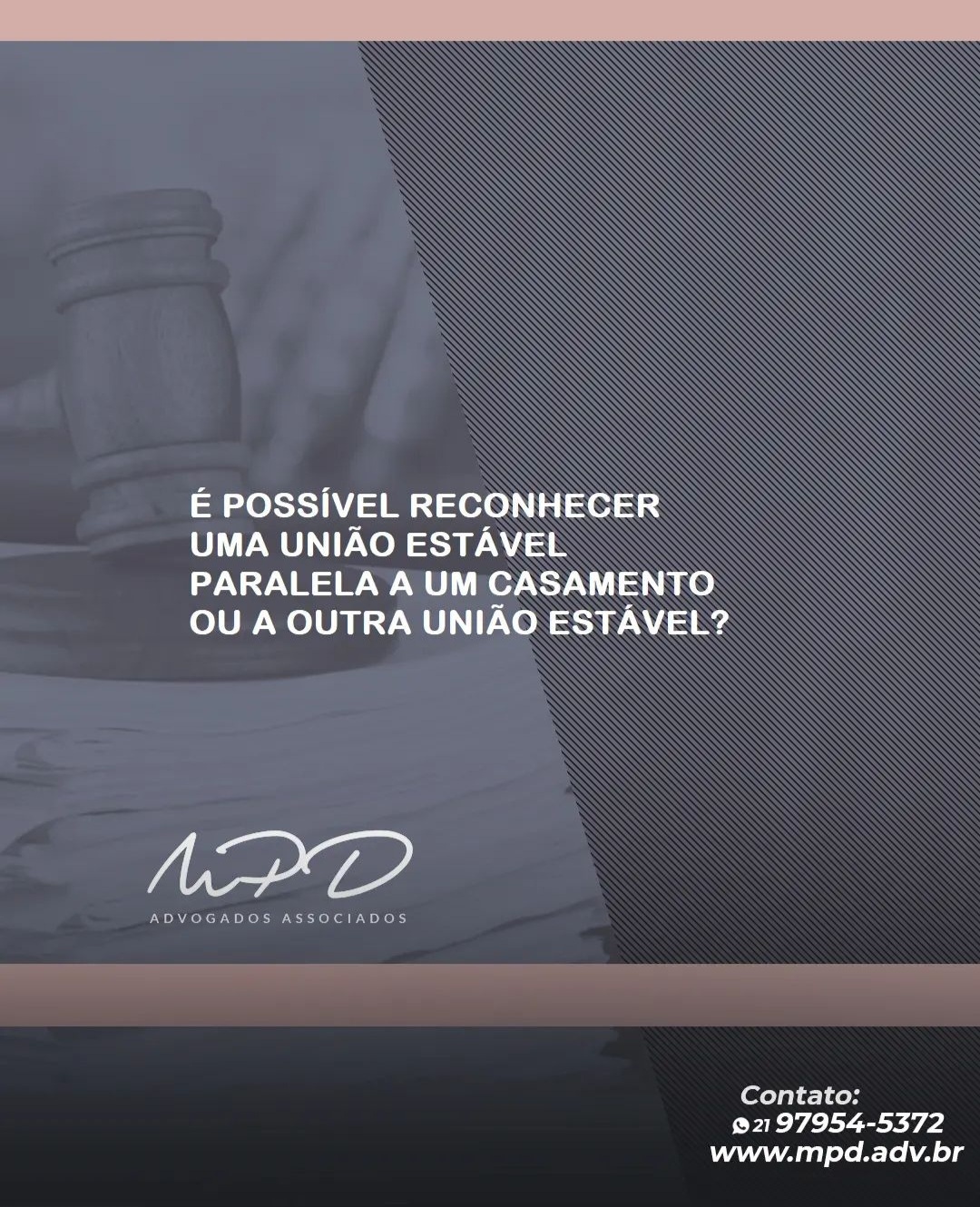 O STJ e STF entendem por não reconhecer como união estável a relação concubinária não eventual, simultânea ao casamento.